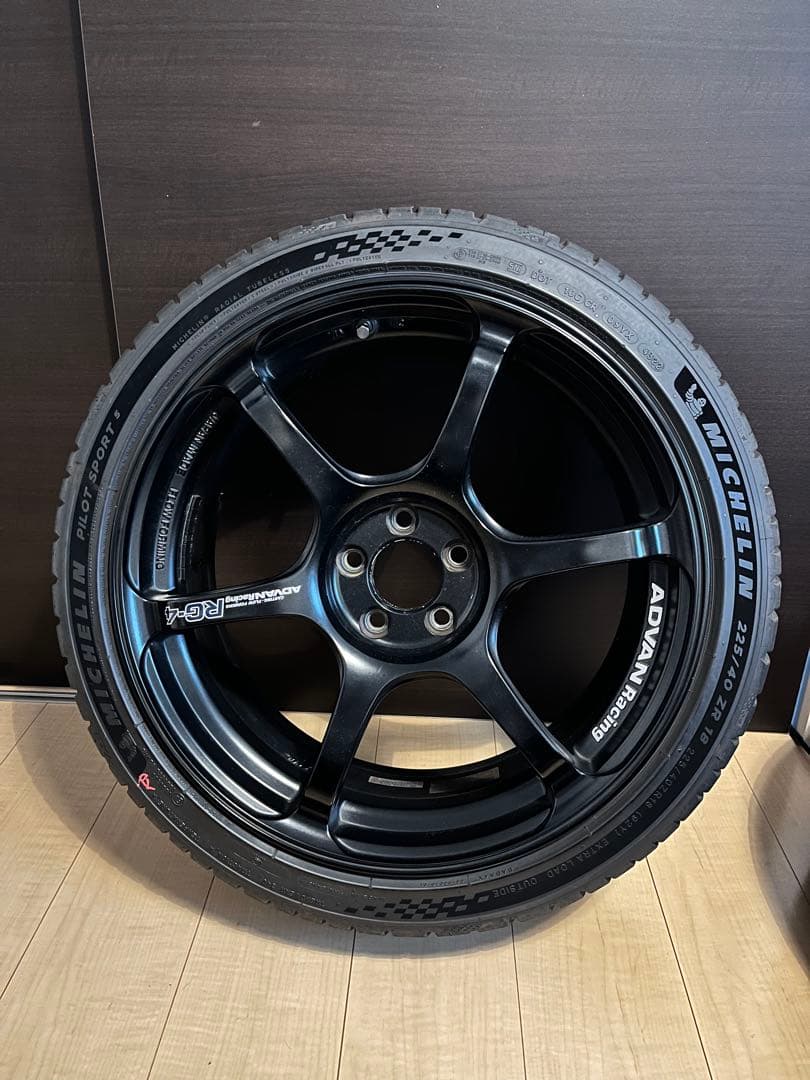 【むっちゃん】ADVANRacing RG4/ミシュランPS5