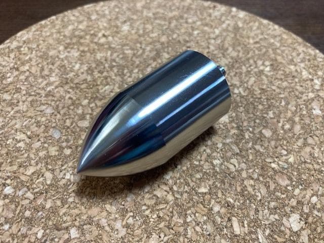 B&W製オリジナルスピーカーフェイズプラグ/ステンレス削り出し/ 2個セット