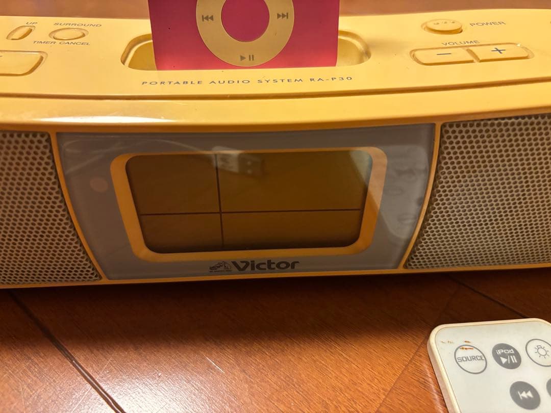 Apple iPod nano＆Victorポータブルオーディオシステム