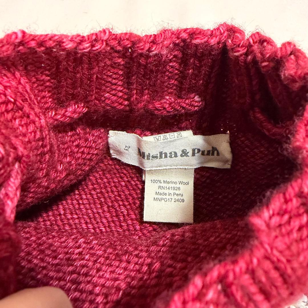 【新品タグ付】misha&puff 2y cable skating skirt