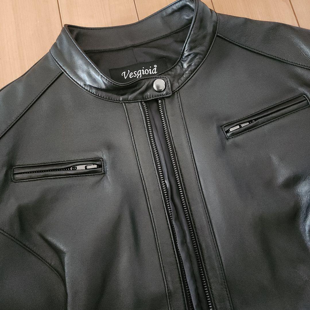 【極美品】VESGIOIA ラムレザージャケット