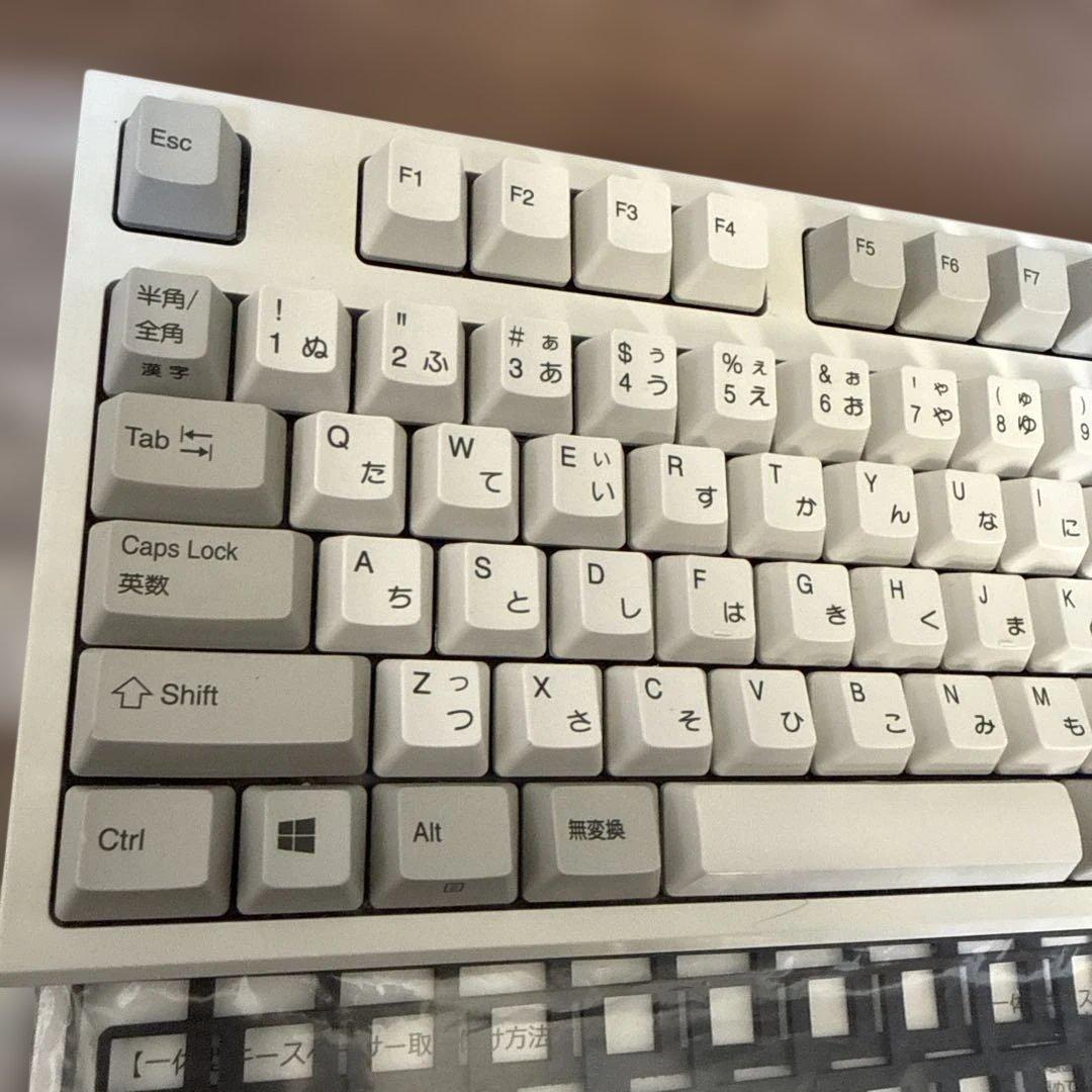 東プレ 静電容量無接点 有線キーボード R2TLSA-JP3-IV