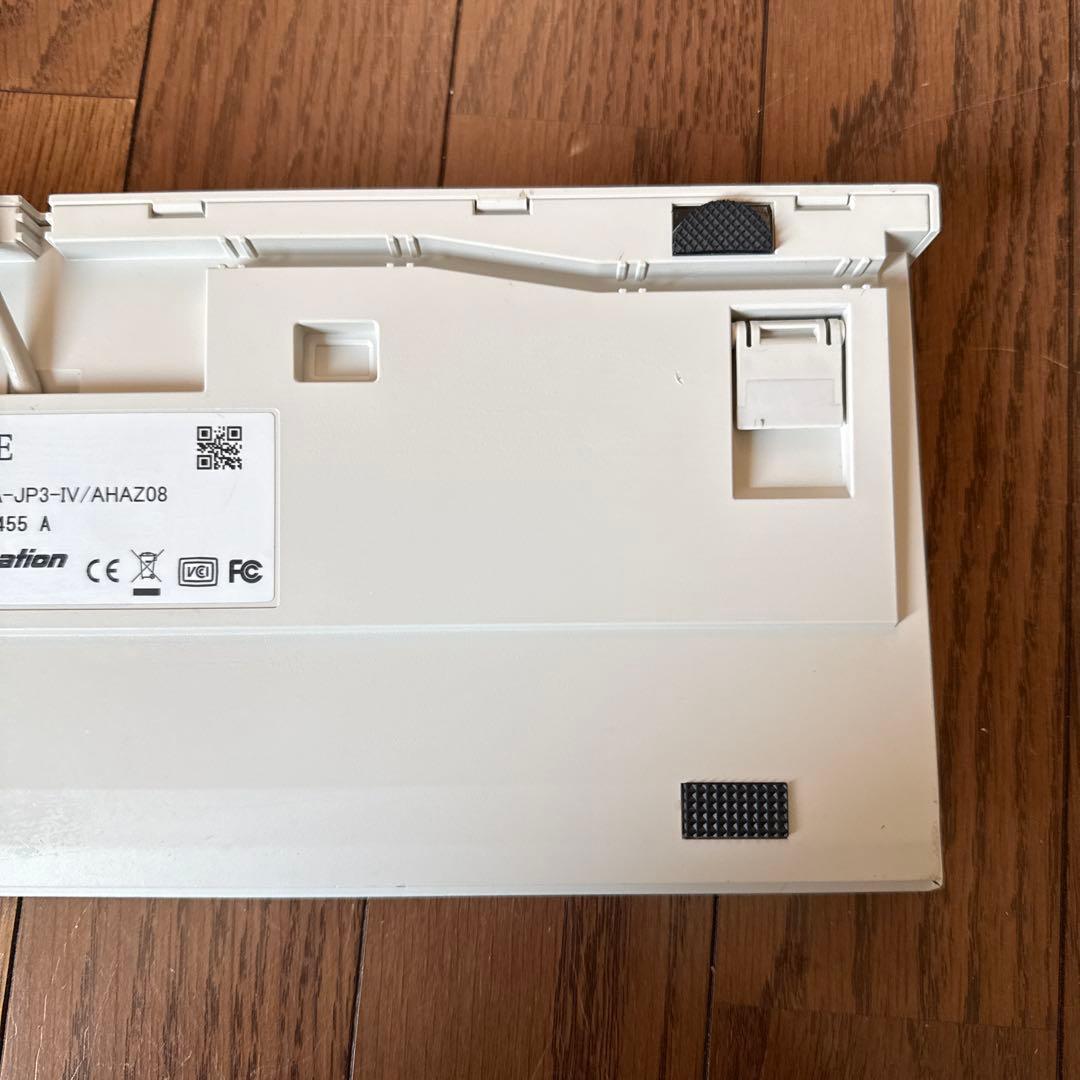 東プレ 静電容量無接点 有線キーボード R2TLSA-JP3-IV