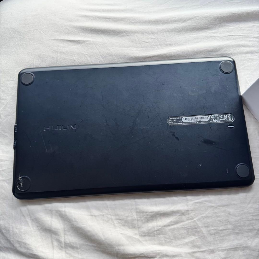 Huion Kamvas 12 液晶ペンタブレット 11.6インチ 液タブ 黒