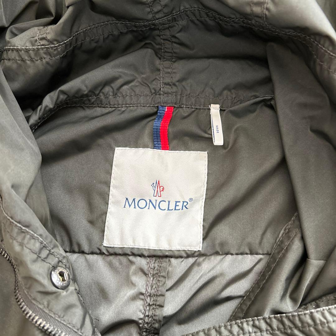 モンクレール レディース モッズコート ナイロンジャケット S