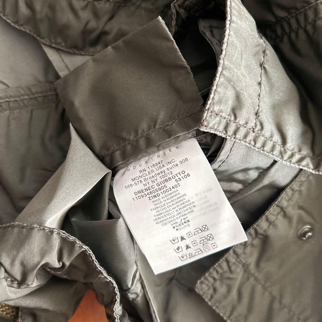 モンクレール レディース モッズコート ナイロンジャケット S