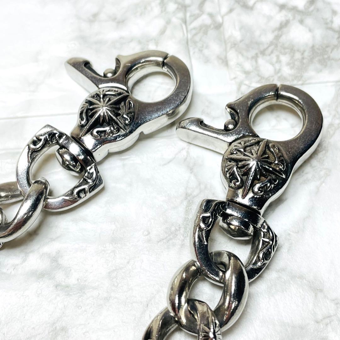 SAAD サード　ウォレットチェーン　シルバー