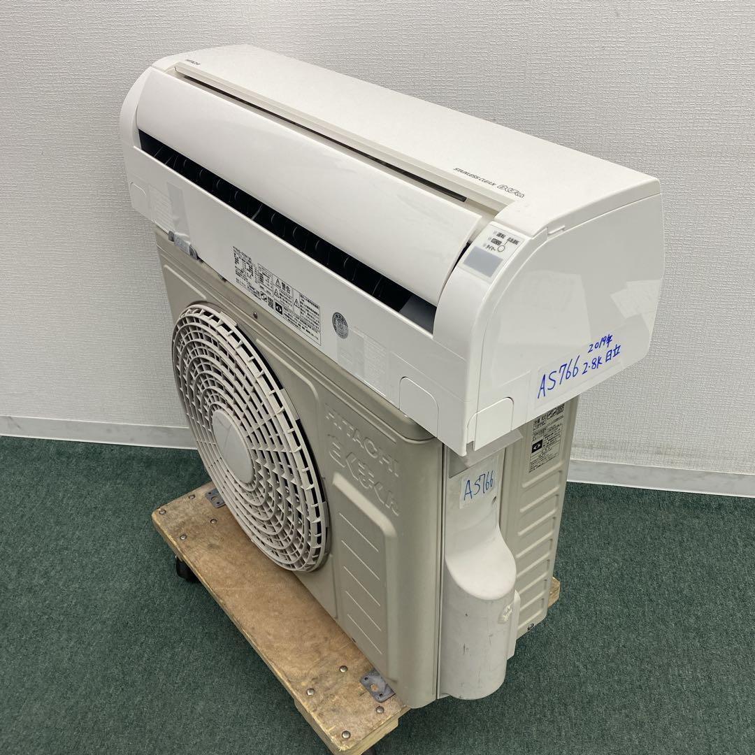 送料無料＊エアコン 日立 2019年製 10畳用＊大阪 AS766