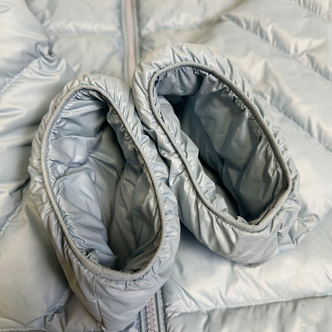 【美品】ポロラルフローレン 中綿ジャケット ブルー系 XL 刺繍ロゴ