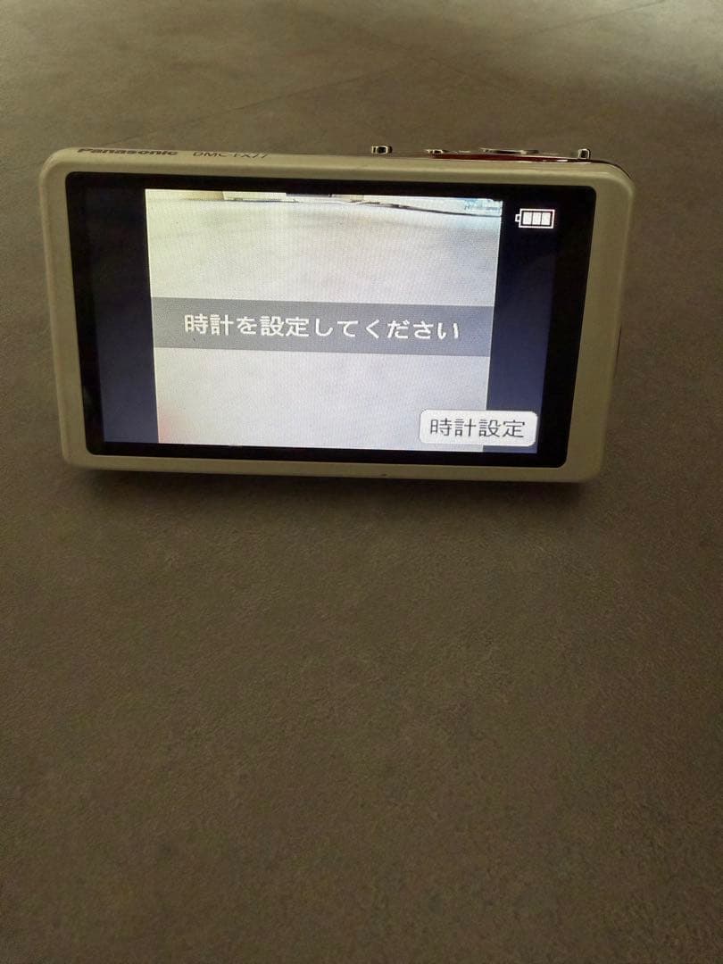 【動作確認済み】LUMIX デジカメ バッテリー・充電器付き