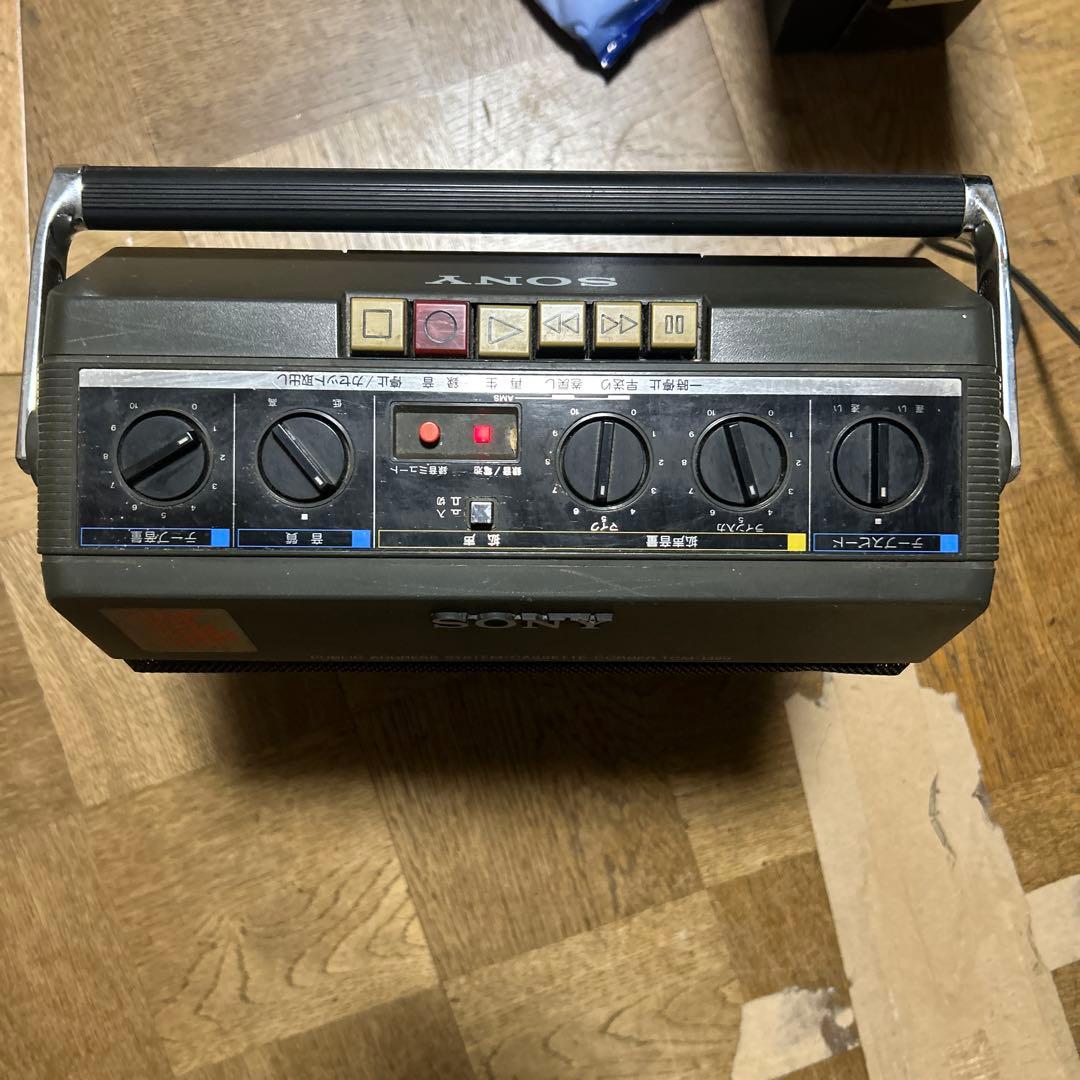 SONY カセットテープレコーダー TCM-1390 録音 再生機 拡声機能