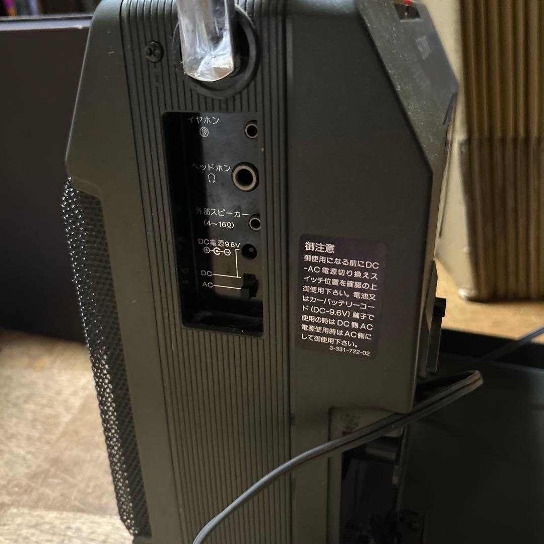 SONY カセットテープレコーダー TCM-1390 録音 再生機 拡声機能