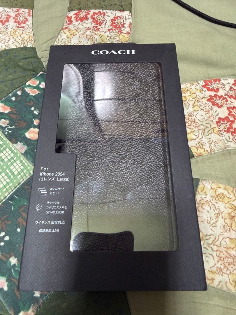 COACH 手帳型 iPhone16ProMax用ケース