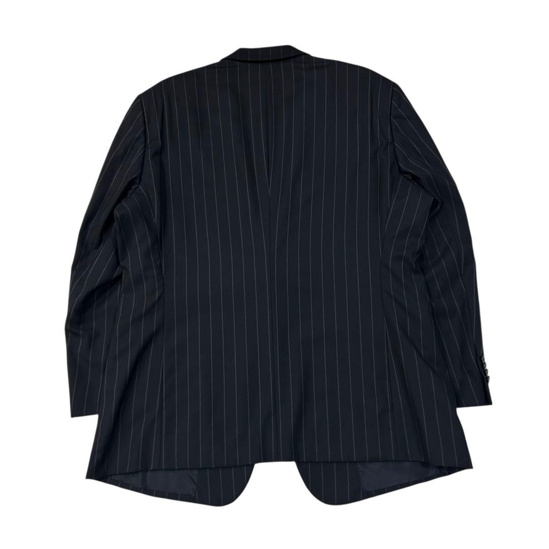 美品 イタリー製 GIORGIO ARMANI シングルジャケット ストライプ柄