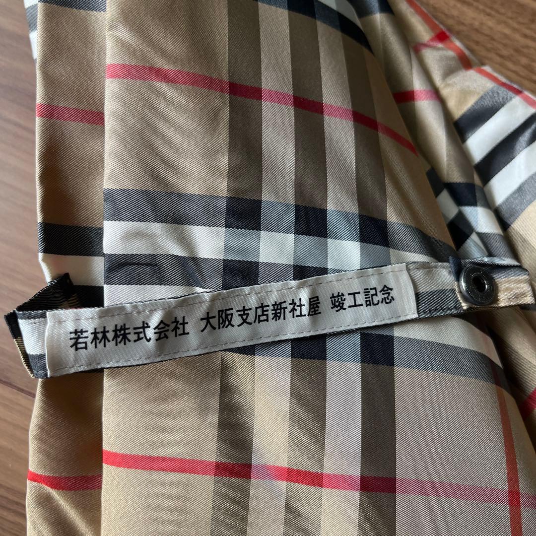 未使用　BURBERRYバーバリー　ノバチェック 長傘 ノベルティ非売品