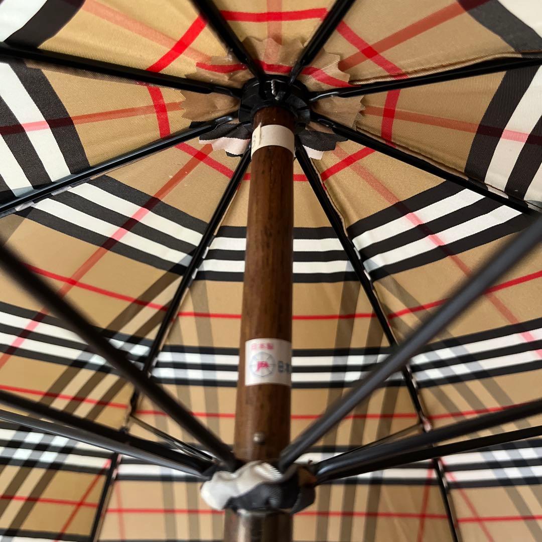 未使用　BURBERRYバーバリー　ノバチェック 長傘 ノベルティ非売品