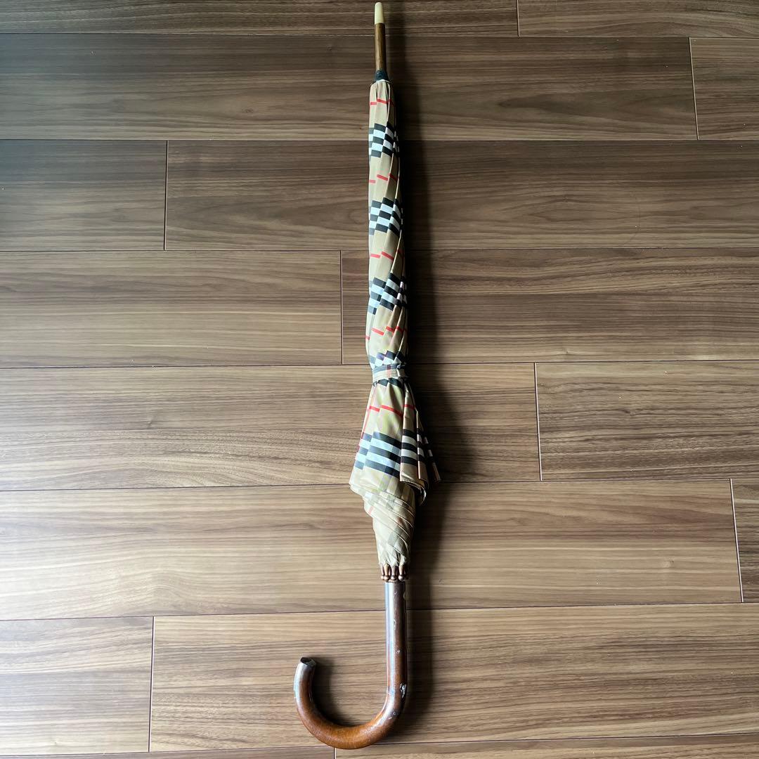 未使用　BURBERRYバーバリー　ノバチェック 長傘 ノベルティ非売品