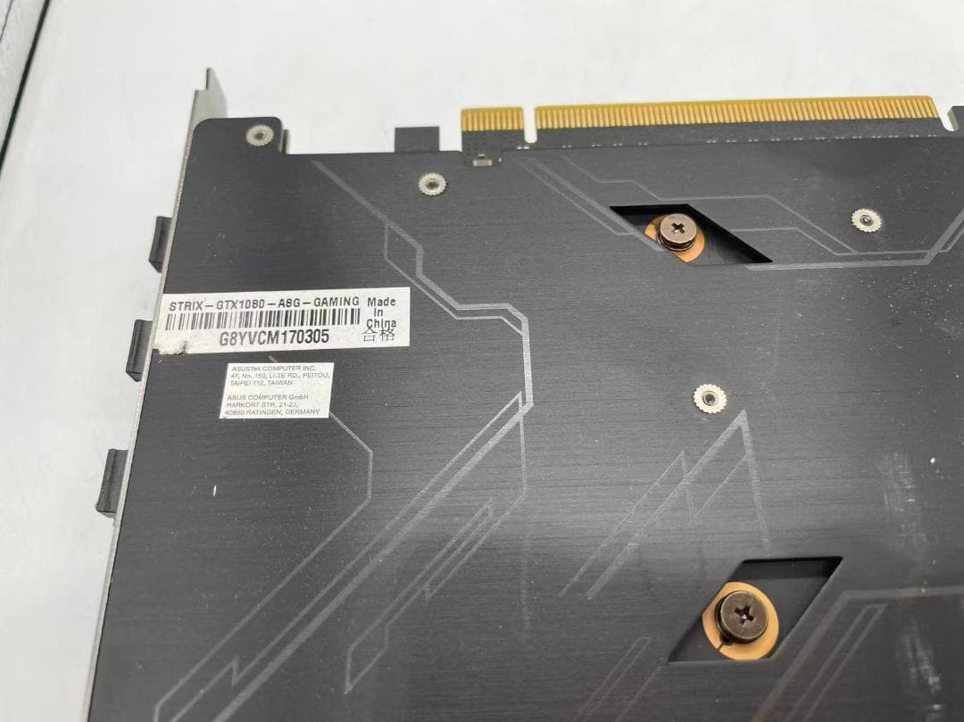 ASUS STRIX GTX1080 8gb グラフィックボード