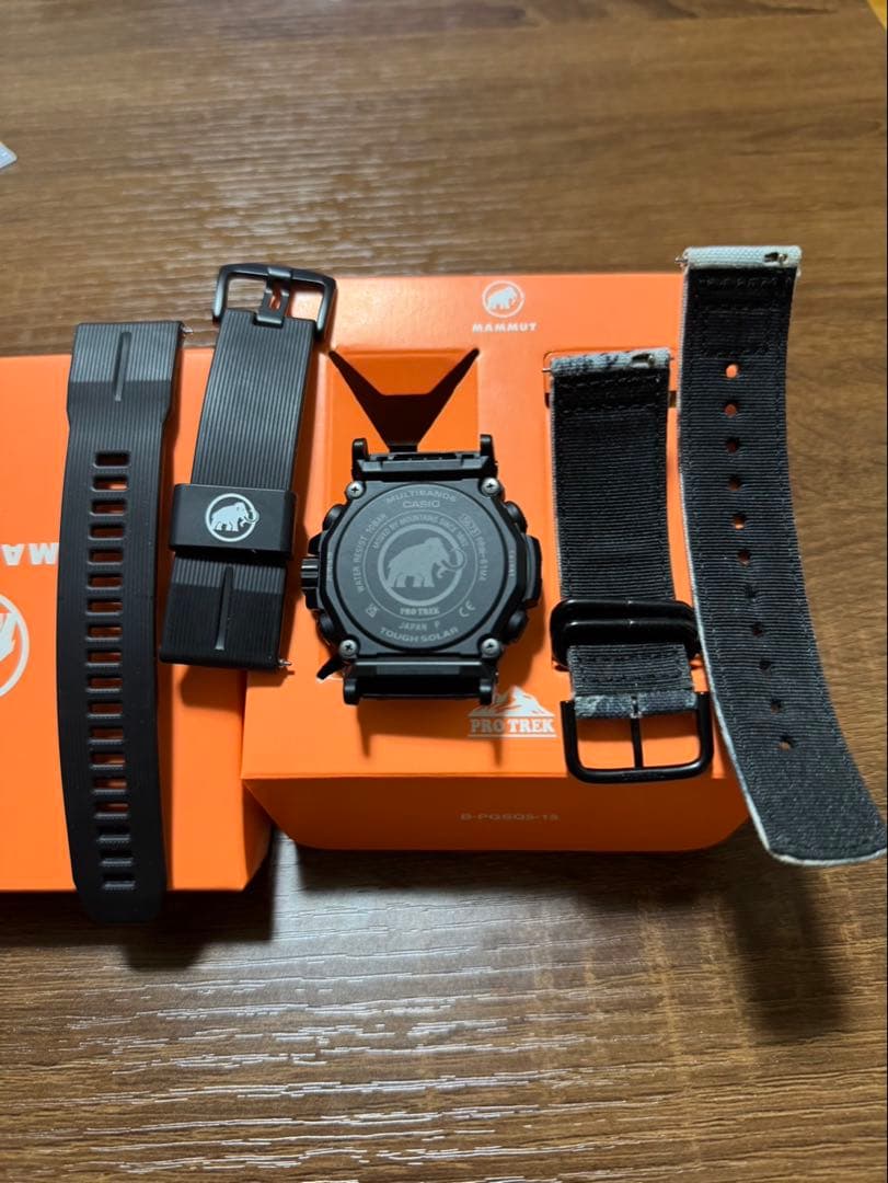 時計 CASIO MAMMUT PRO TREK PRW-61MA-1AJR