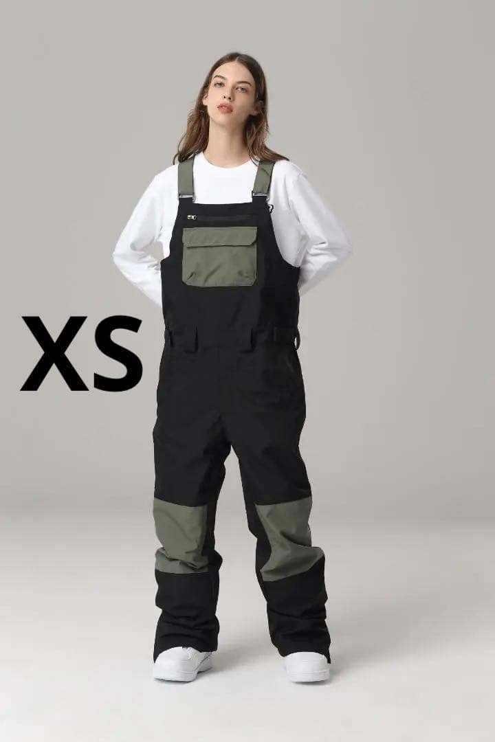 【当日発送】スノボ ウェア ビブパンツ メンズ レディース　 02 XS男女兼用