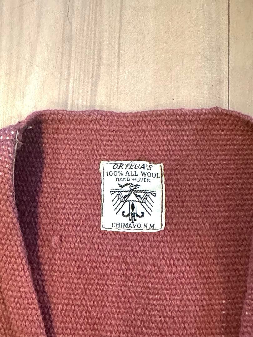 ら*ー様 ORTIEGA'S オルテガ ヴィンテージ チマヨ　ベスト