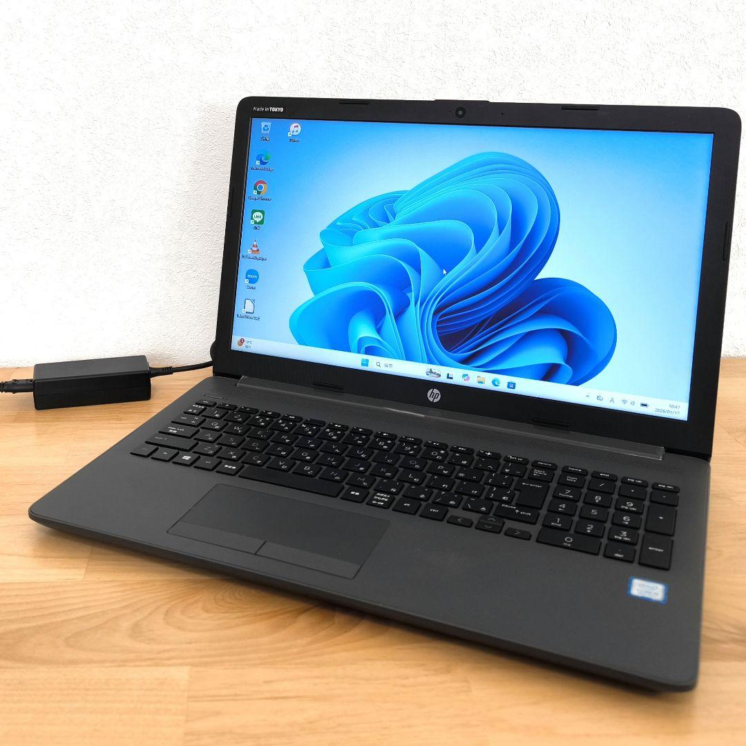 HP 15.6型 ノートパソコン│ i5 第8世代／DVD【Windows11】