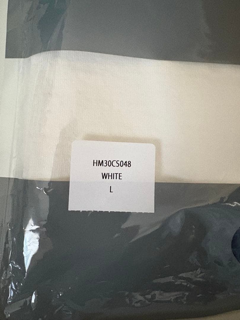 HUMAN MADE ホワイト Tシャツ 新品未開封　ショッピングバッグ付(可)