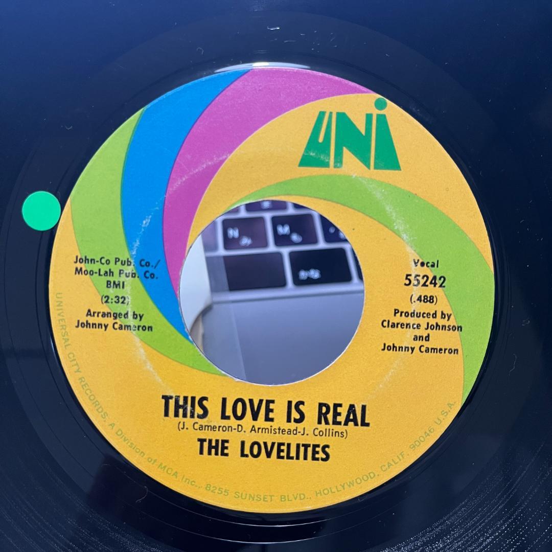 洋楽 The Lovelites This Love Is Real 7inch