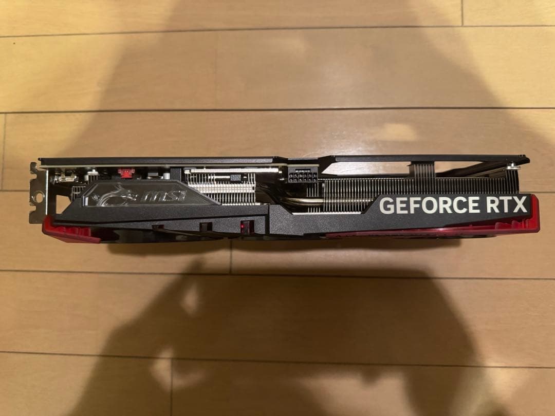 MSI GeForce RTX 4070ti SUPER モンハンカスタム