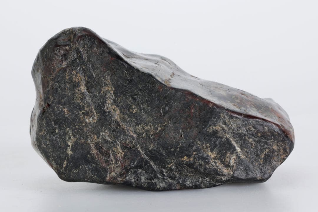 あ*げ様 根尾川産 六華　菊花石 小菊明瞭 台座・共箱付 鑑賞石 盆石 紋石 原