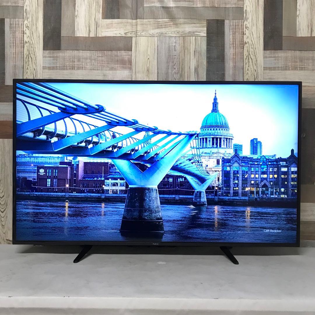 即日受渡❣️全国送料込スリムデザインNEC4K液晶HDR50インチモニター