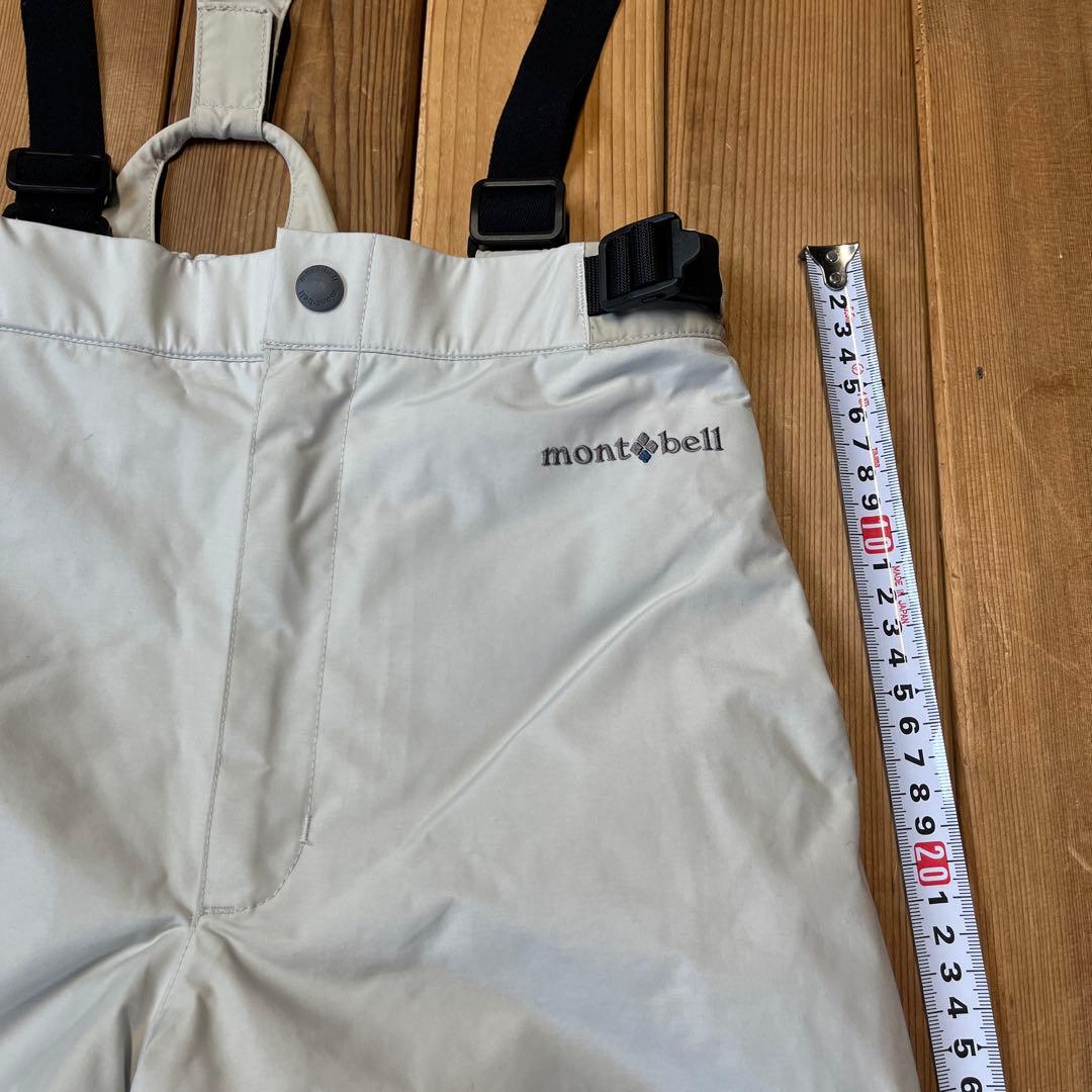 モンベル キッズ スノウウェア 140cm パウダーステップパンツ中古品 美品