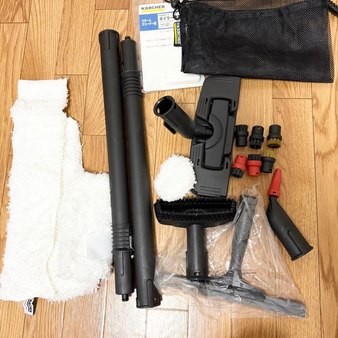 【美品】KARCHER SC4 プレミアム スチームクリーナー 付属品多数