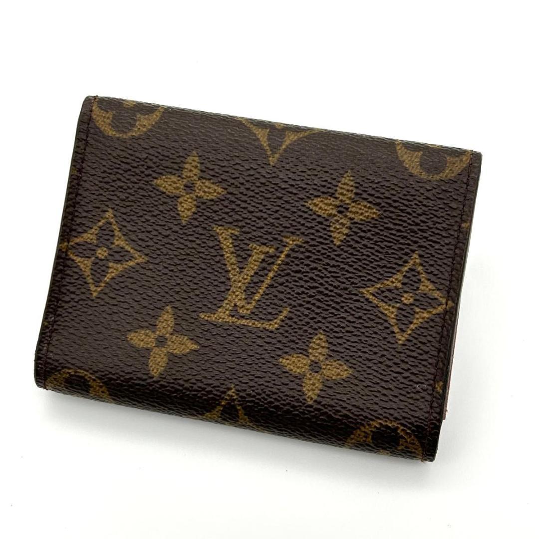 ルイヴィトン モノグラム 名刺入れ カードケース ブラウン 男女兼用