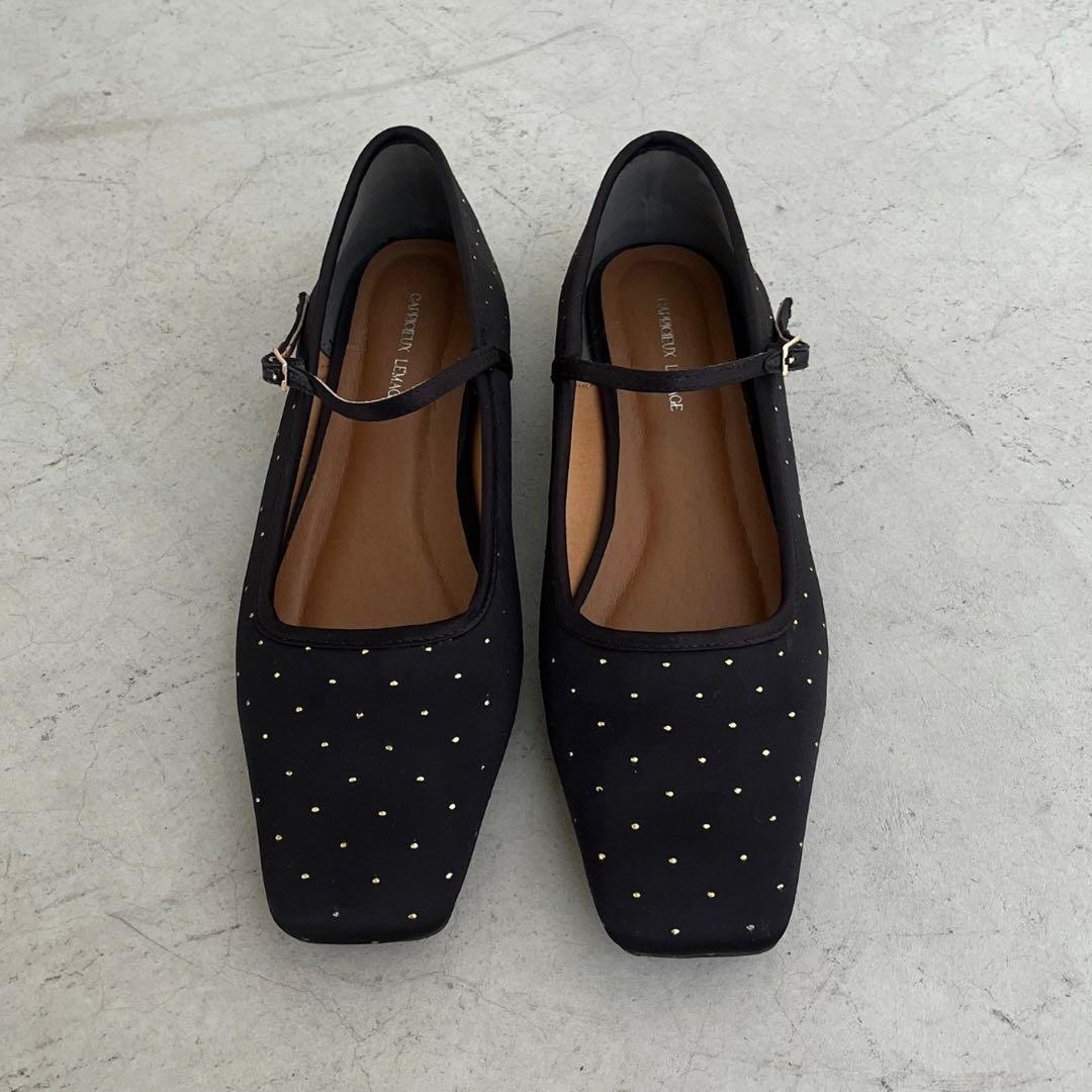 CAPRICIEUX LE'MAGE ドットフラットシューズ パンプス