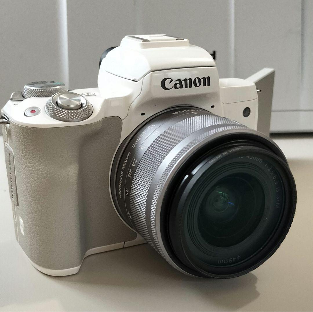 ユ*キ様 レア良品　Canon ミラーレス一眼 ホワイト