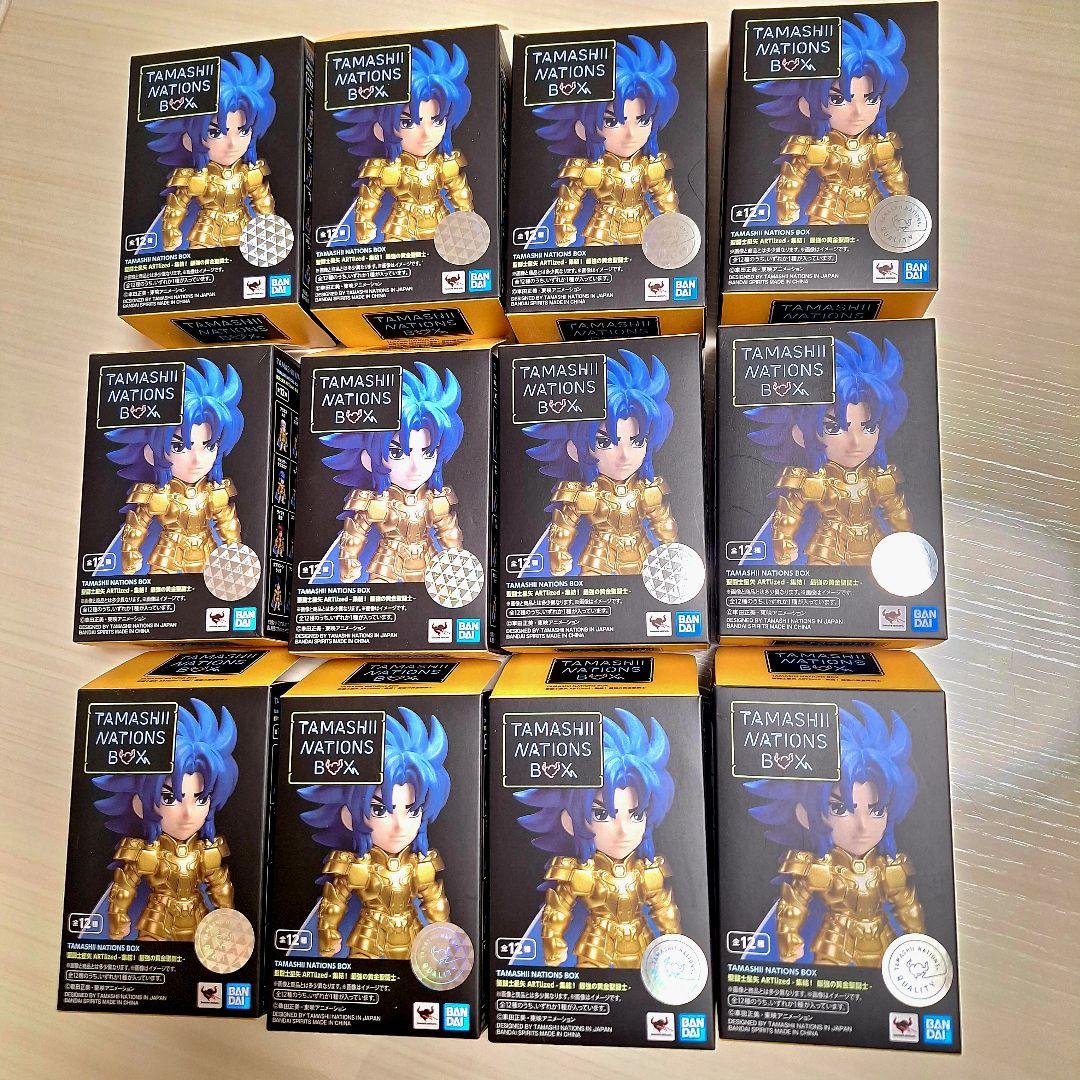 聖闘士星矢　 集結!最強黄金聖闘士12体セット フルコンプ