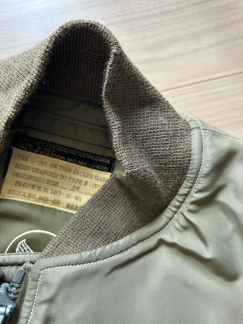 新品未使用M品番 BUZZ RICKSON'S B-15C MODサイズ36