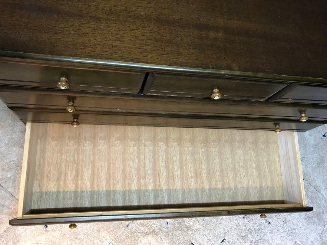 岡家具　天然木チェスト