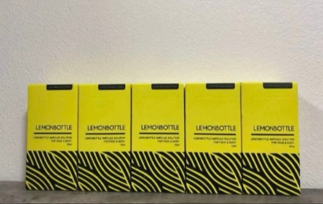 リピ韓国で話題レモンボトル10ml 5本ホームケアキットプレゼント