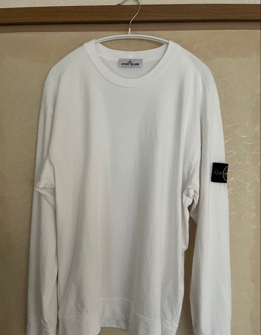 stone  スウェット ホワイト Lサイズ 美品
