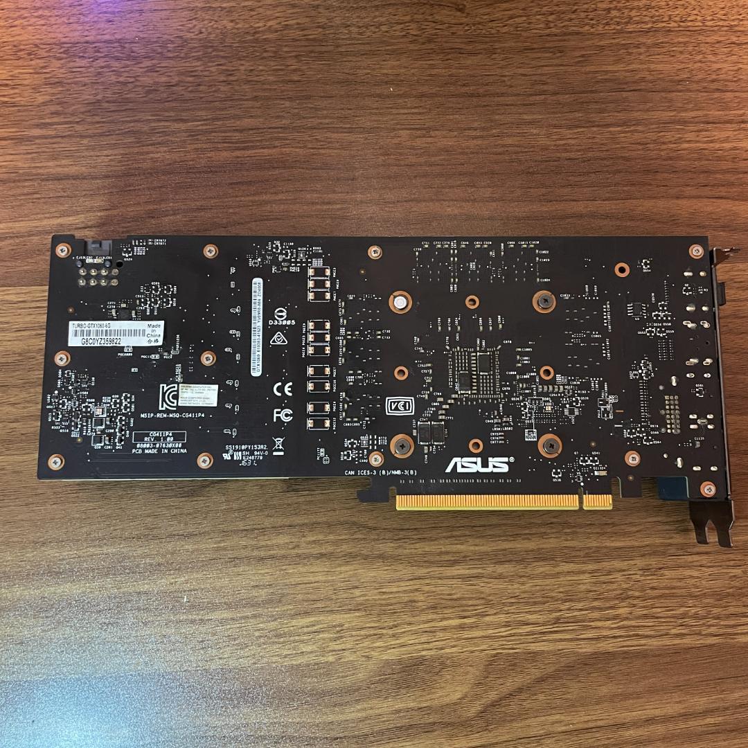 ASUS TURBO-GTX1060 6GB 中古