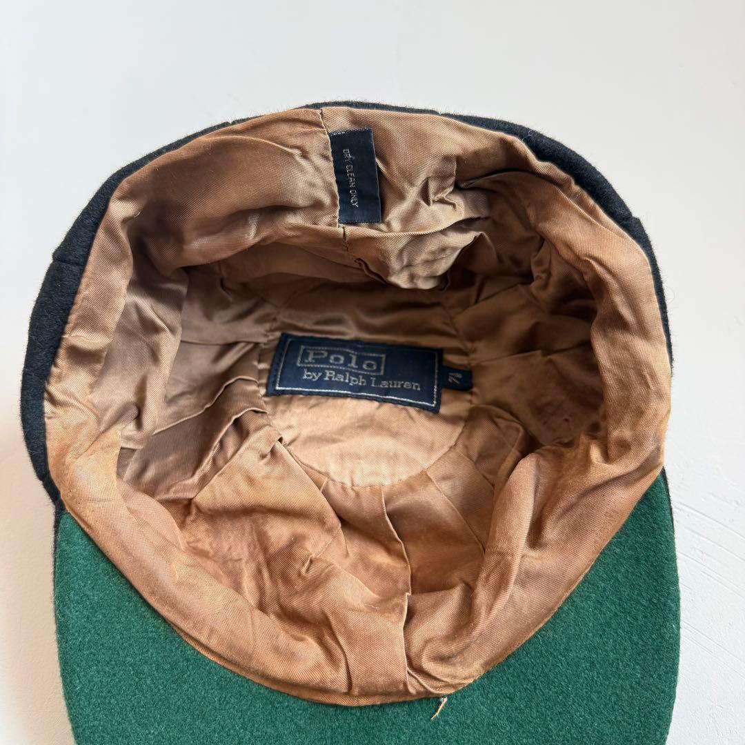 N*X様 polo ralph lauren 90s 80s ウールキャップ イ