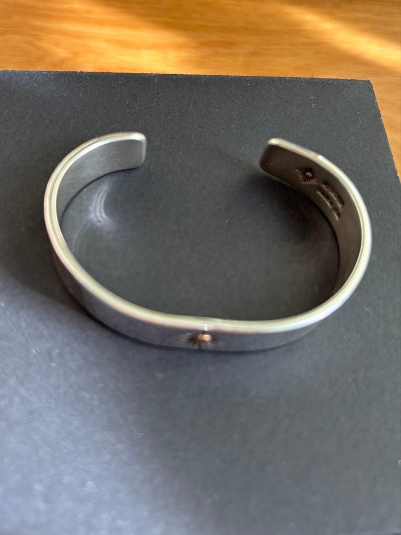 アリゾナフリーダム　k18 シルバー　バングル　太陽神