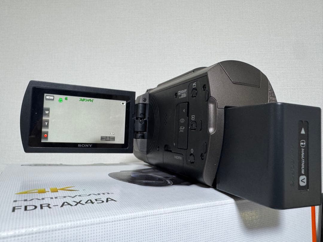 SONY 4K ハンディカム FDR-AX45A
