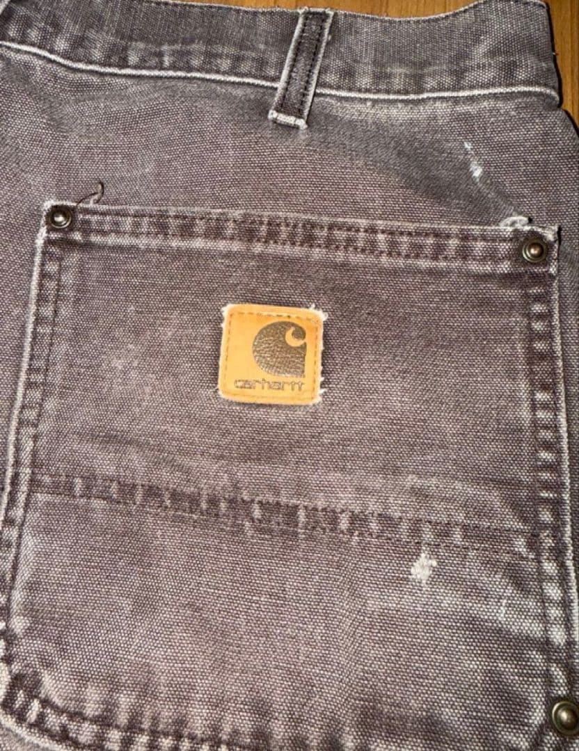 Carhartt カーハート　ダブルニー パンツ USA製 古着 w32