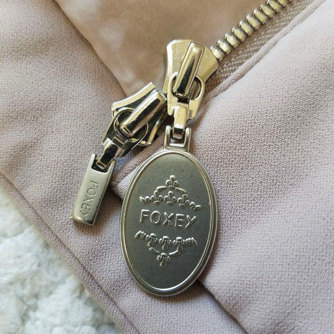 美品✨フォクシー 定価9万 ウォームコクーンコート ブルゾン ダブルジップ