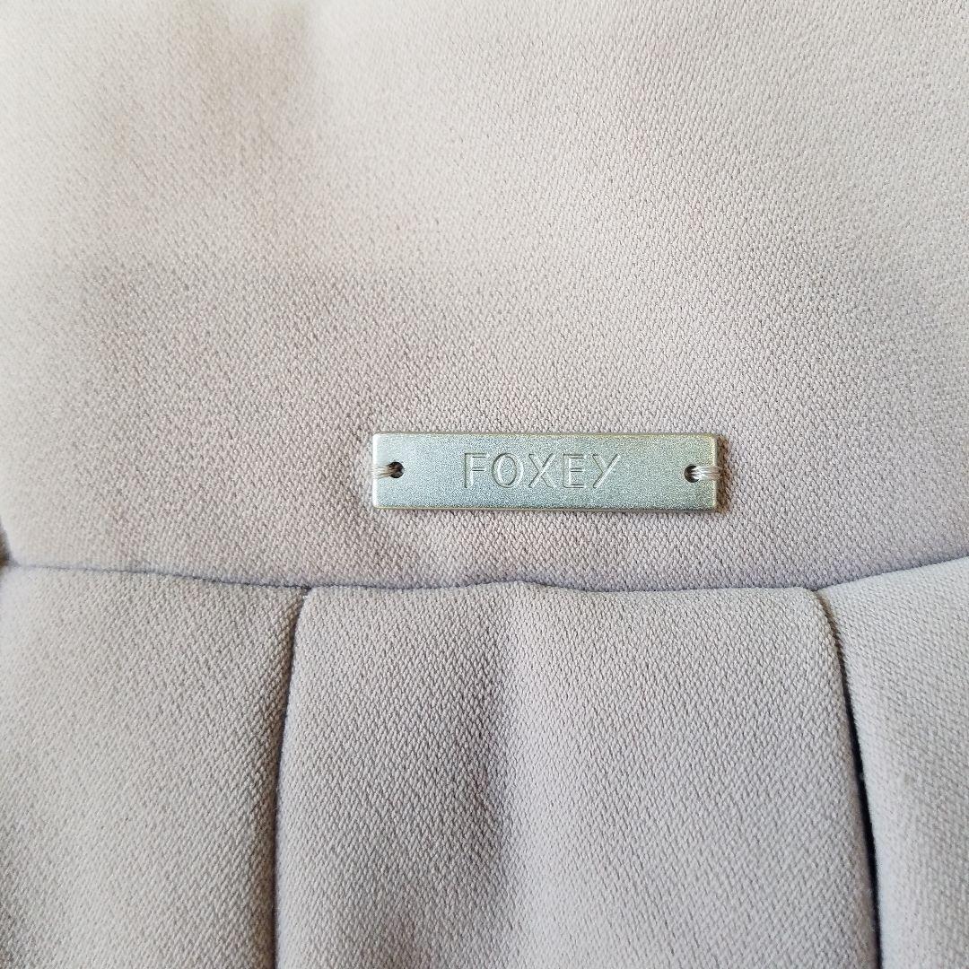 美品✨フォクシー 定価9万 ウォームコクーンコート ブルゾン ダブルジップ