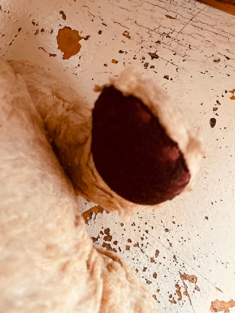 く*ん様 フランス　ヴィンテージベア　モコモコ♡⸝⸝⸝⸝ アンティークベア