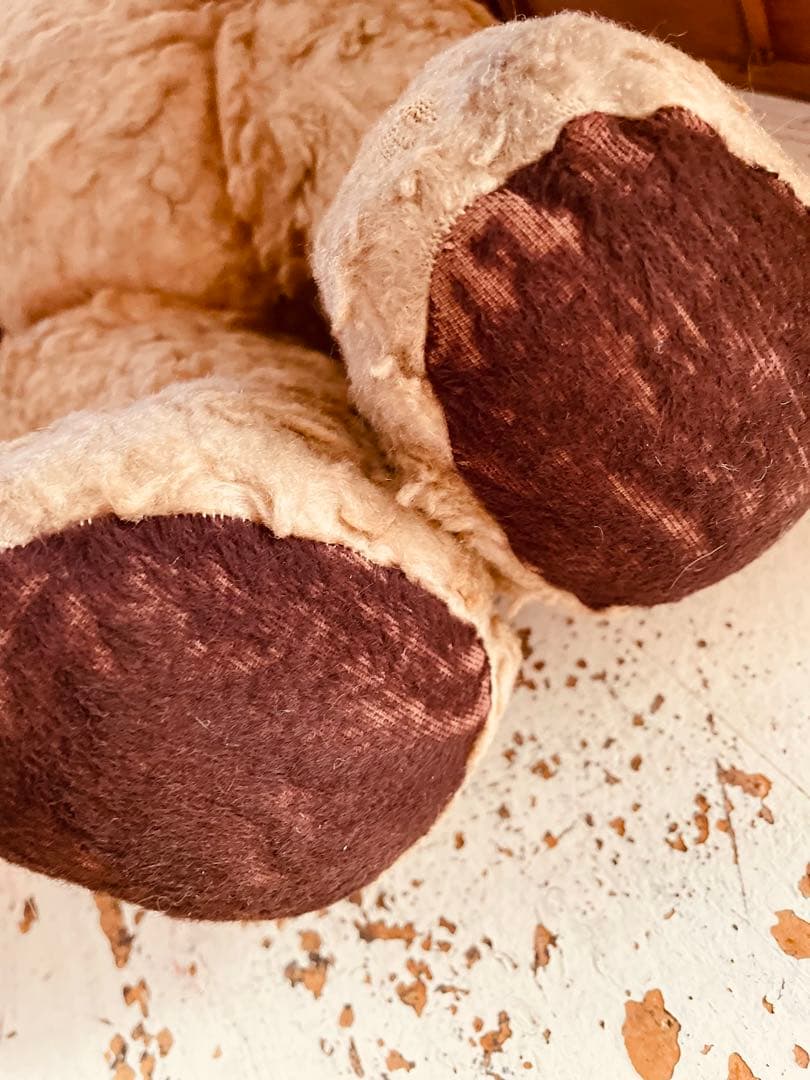 く*ん様 フランス　ヴィンテージベア　モコモコ♡⸝⸝⸝⸝ アンティークベア